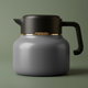 Al Saif Gallery Sarah h thermos, 1 liter, digital screen, steel inner case, steel outer case - gray black product image 1