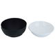 Al Saif Gallery Porcelain Built-In Bowl, 11 x 21 x 21 cm, Round with Base - Black product image 2