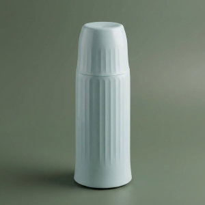 Helios thermos, 500 ml, glass inner container, plastic outer shell - green product image