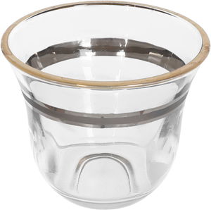 طقم كاسات شاي زجاج السيف غاليري، 50 قطعة - شفاف product image 4