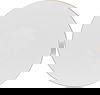 Alsaif Gallery Porcelain Dinner Set, 65 Pieces, Gold-White Rim product image 16