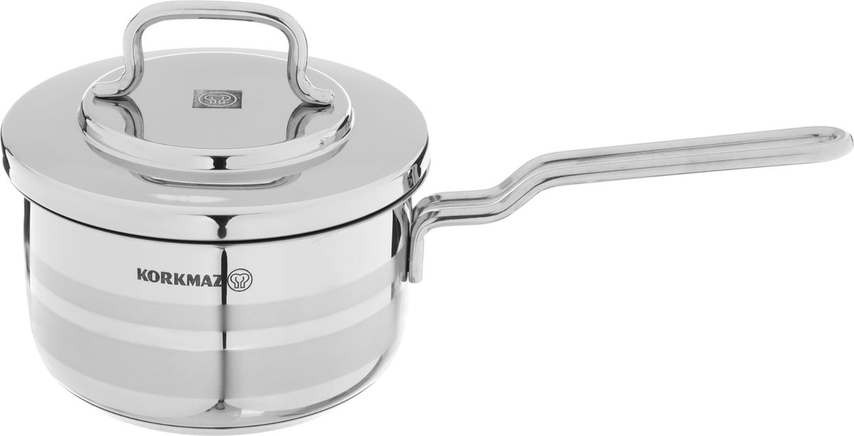كسرول كوركماز استيل استرا 2، مع غطاء، 16 × 9 سم -فضي product image 2