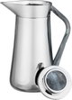 Al-Saif Gallery  Al-Huda Stainless Steel Thermos, 0.7 Liter, Gray Marble Handle, Self-Service, Push-Button - Silver product image 5