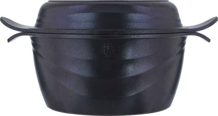 طقم قدور جرانيت نيوكلاين، 10 قطع، غطاء زجاج - ازرق غامق product image 6