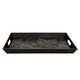 طوفرية تقديم فيبر السيف غاليري، 46x30x4.6 سم، مستطيل، ورق شجر - أسود product image 3