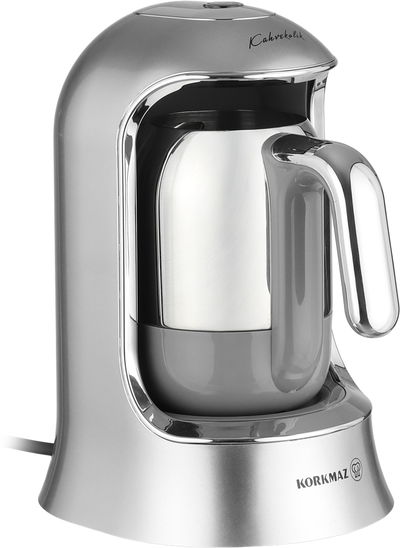 صانعة قهوة تركي كوركماز 400 واط 4 اكواب، ، ايقاف تلقائي، A860-13 - رمادي فضي product image 3