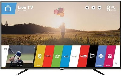 تلفزيون سمارت بدون اطار جي في سي برو، 58 بوصة، شاشة LED، 4K UHD، نظام ويب او اس، ريموت ماجيك، 58GW6100 - اسود product image 1