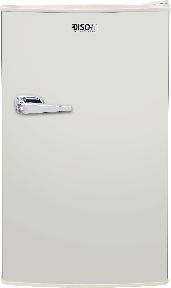 Edison EDIR90 Mini Bar Refrigerator, 3 Feet, 84 Liters, Internal Top Freezer - Beige product image