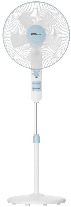 مروحة عمودية الكترو جنرال، 3 سرعات، مؤقت، FST-WB26 - ابيض ازرق product image