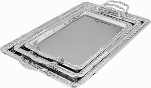 طقم طوفريات استيل، 3 قطع - فضي product image