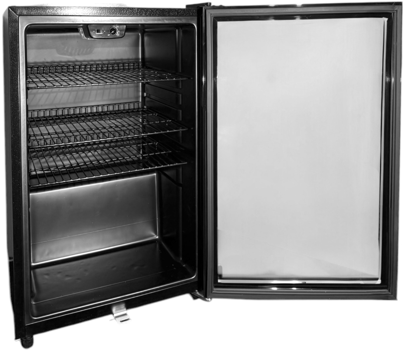 ثلاجة عرض جي في سي، 137 لتر، 1باب زجاجي، GVRG-195-2 - أسود product image 2