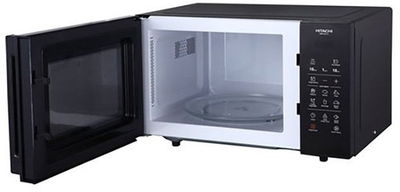 ميكرويف هياتاشي، 800 واط، 23 لتر، شاشة ديجيتال، HMRD2311-S6 - اسود product image 3