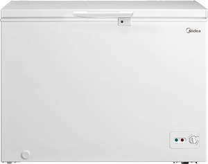 Defrost Midea Chest Freezer, 290 Liters, Inverter, 10.2 Cu. Ft, HS 384C - White product image