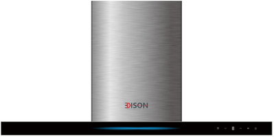 Edison HT633/HT636M(Ti) Built-in Cooker Hood, 180W, 90cm, Gesture Control, 1900m³/h Maximum Airflow, Self-Cleaning, Timer - Silver product image 2