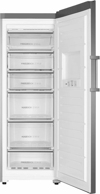 فريزر رأسي نو فروست هاير، 7.8 قدم مكعب، 222 لتر، انفرتر ، HVF-260SS - فضي product image 3