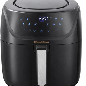 قلاية هوائية راسل هوبز، 1800 واط، 8 لتر، 10 برامج طهي مسبقة، 27170GCC - اسود product image