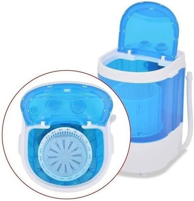 غسالة احذية دينكس، 4.8 كجم، تحميل علوي، DX2041 - ابيض ازرق product image 5