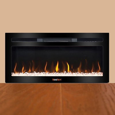 دفاية ديكور بشاشة بتأثير لهب كولن، 2000 واط، 95 سم، 2 مستوي للتحكم بالحرارة، مكبر صوت مدمج، تدعم البلوتوث، ريموت كنترول، 807102035 - اسود product image 4