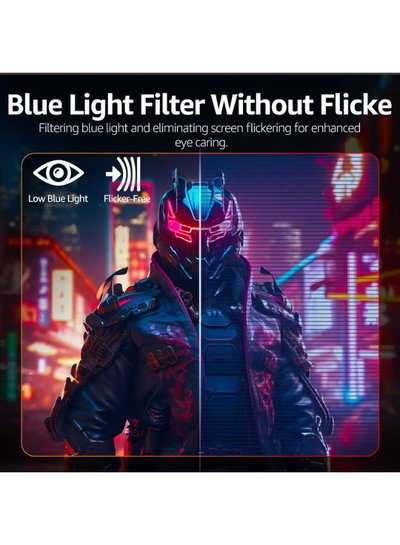 Niko 27NMSX  Curved Gaming Monitor, 27-inch, 2K, QHD, 165Hz, Eye Protection Technology- Black product image 6