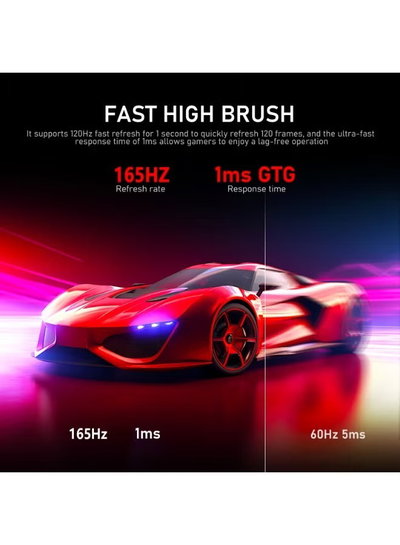 شاشة العاب منحنية نيكو، 34 بوصة،WQHD، 165 هرتز، منفذ USB Type-C، 27NMSX - اسود product image 2