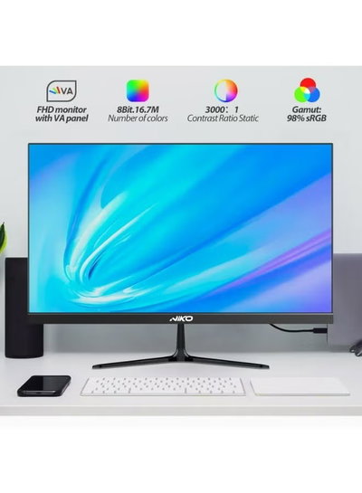 Niko 22NMSX  Ultra Slim Gaming Monitor, 22-inch, LED, FHD, 100Hz- Black product image 3