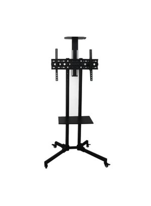 حامل تلفزيون متنقل معدن فيسيو، 32-75 بوصة،رف معدني، VBC3275 - اسود product image 2