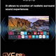 تلفزيون سمارت بدون اطار جي في سي برو، 58 بوصة، 4K UHD، نظام ويب او اس، GVC-60WS7100 - اسود product image 2