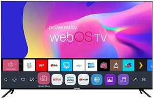 General Class GC-6524 Frameless Smart TV, 65-inch, 4K UHD, Built-in Receiver, WebOS - Black product image