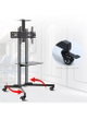 حامل تلفزيون متنقل معدن فيسيو، 32-75 بوصة،رف معدني، VBC3275 - اسود product image 4