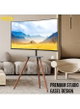 حامل تلفزيون ارضي معدن فيسيو، 32-75 بوصة،رف معدني، VWC3275 - اسود خشبي product image 2