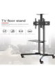 حامل تلفزيون متنقل معدن فيسيو، 32-75 بوصة،رف معدني، VBC3275 - اسود product image 6