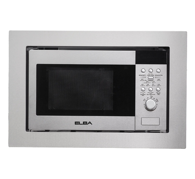 Elba Speed 23 AZ Built-in Microwave and Grill, 23 L, 1250 W, 60 cm - Silver product image 1