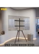 حامل تلفزيون ارضي معدن فيسيو، 32-75 بوصة،رف معدني، VWC3275 - اسود خشبي product image 5