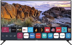 تلفزيون سمارت بدون اطار جي في سي برو، 70 بوصة، 4K UHD، نظام ويب او اس، ريموت ماجيك، GVC-70WS7200 - اسود product image