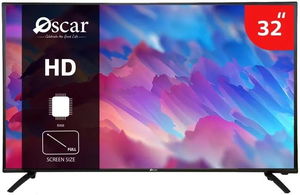 تلفزيون بدون اطار اوسكار، 32 بوصة، HD، OS32ATVHD - اسود product image