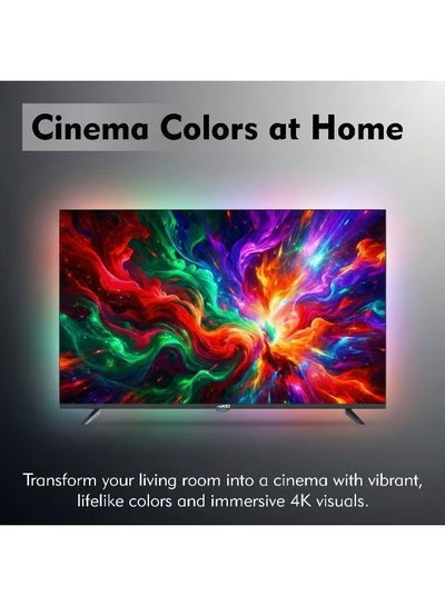 تلفزيون سمارت بدون اطار نيكو، 43 بوصة، 4K، رسيفر داخلي، نظام أندرويد 14، 43NSSX - اسود product image 3