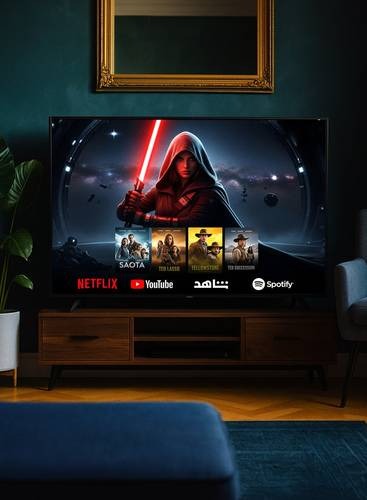 Dansat DTD85QLED144HZ  Smart TV, 85 inch, QLED, 4K, Google TV System- Black product image 2