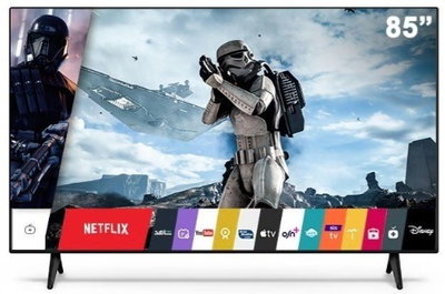 Dansat DTD85QLED144HZ  Smart TV, 85 inch, QLED, 4K, Google TV System- Black product image 1
