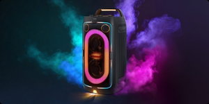 مكبر صوت ساوند تاور سامسونج، 160 واط، بلوتوث، مقاوم للرذاذ، MX-ST40F - اسود product image 2