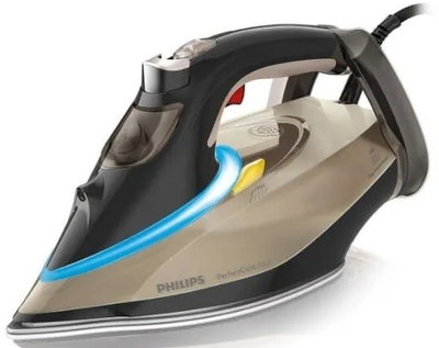 Philips GC4929/86 PerfectCare Azure Steam Iron, 3000W, 350ml, T-IonicGlide Soleplate - Black Gold product image 1