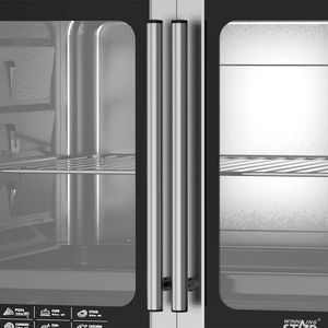 فرن كهربائي ويننج ستار، 100 لتر، 2800 واط، باب زجاج، شواية دوارة، ST-9852 - فضي product image 2