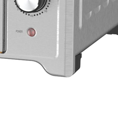 فرن كهربائي ويننج ستار، 75 لتر، 2800 واط، باب زجاج، شواية دوارة، ST-9851 - فضي product image 2