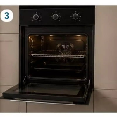 kumtel Built-in Set, Built-in Oven + Built-in Hob + Built-in Extractor Hood - Black product image 5