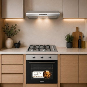 kumtel Built-in Set, Built-in Oven + Built-in Hob + Built-in Extractor Hood - Silver product image