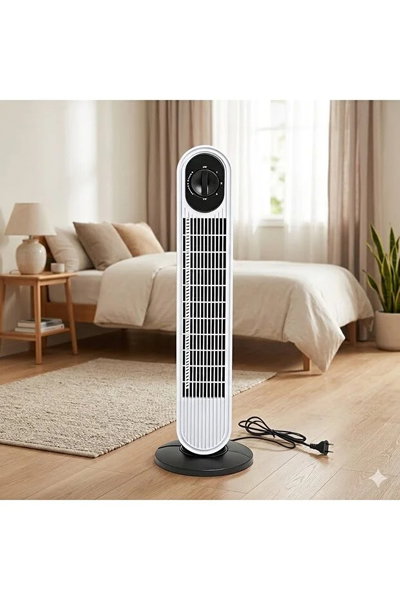 مروحة برجية محمولة بريمو بلس، 40 واط، 3 سرعات، RA137 - ابيض product image 3