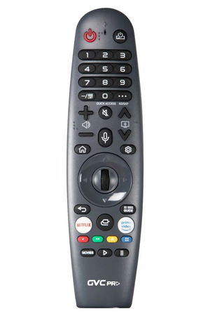 تلفزيون سمارت بدون اطار جي في سي برو، 50 بوصة، 4K UHD، رسيفر داخلي، نظام ويب او اس، ريموت ماجيك GVC-50WS7100 - اسود product image 2