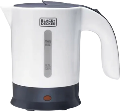 غلاية بلاك آند ديكر، 650 واط، سعة 1 لتر، TR250JA-B5 - أبيض product image 1
