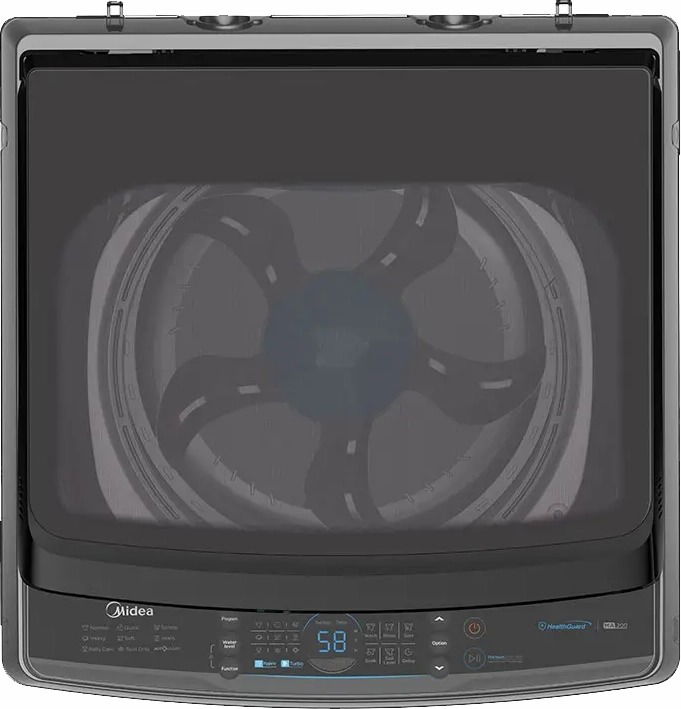غسالة أتوماتيك ميديا، تحميل علوي، 8 كجم، 8 برنامج، MA200W80/S-SA - فضي product image 4