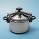 Steel Volcano Pressure Cooker, 7 Liters - Silver product image 1