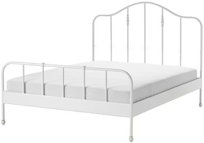 سرير حديد، 40×120×190 سم - أبيض product image 2